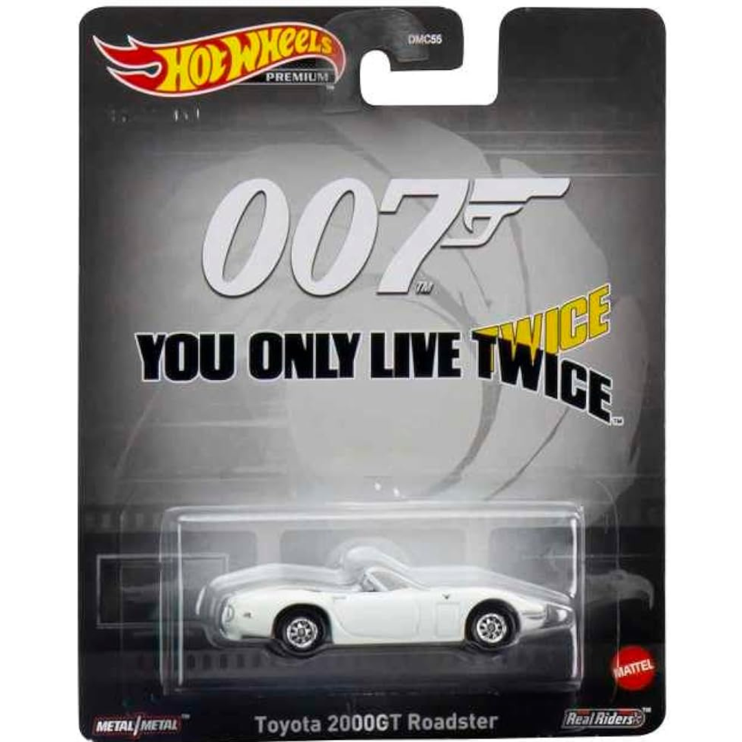 Hot Wheels Premium 007 Toyota 2000 GT roadster