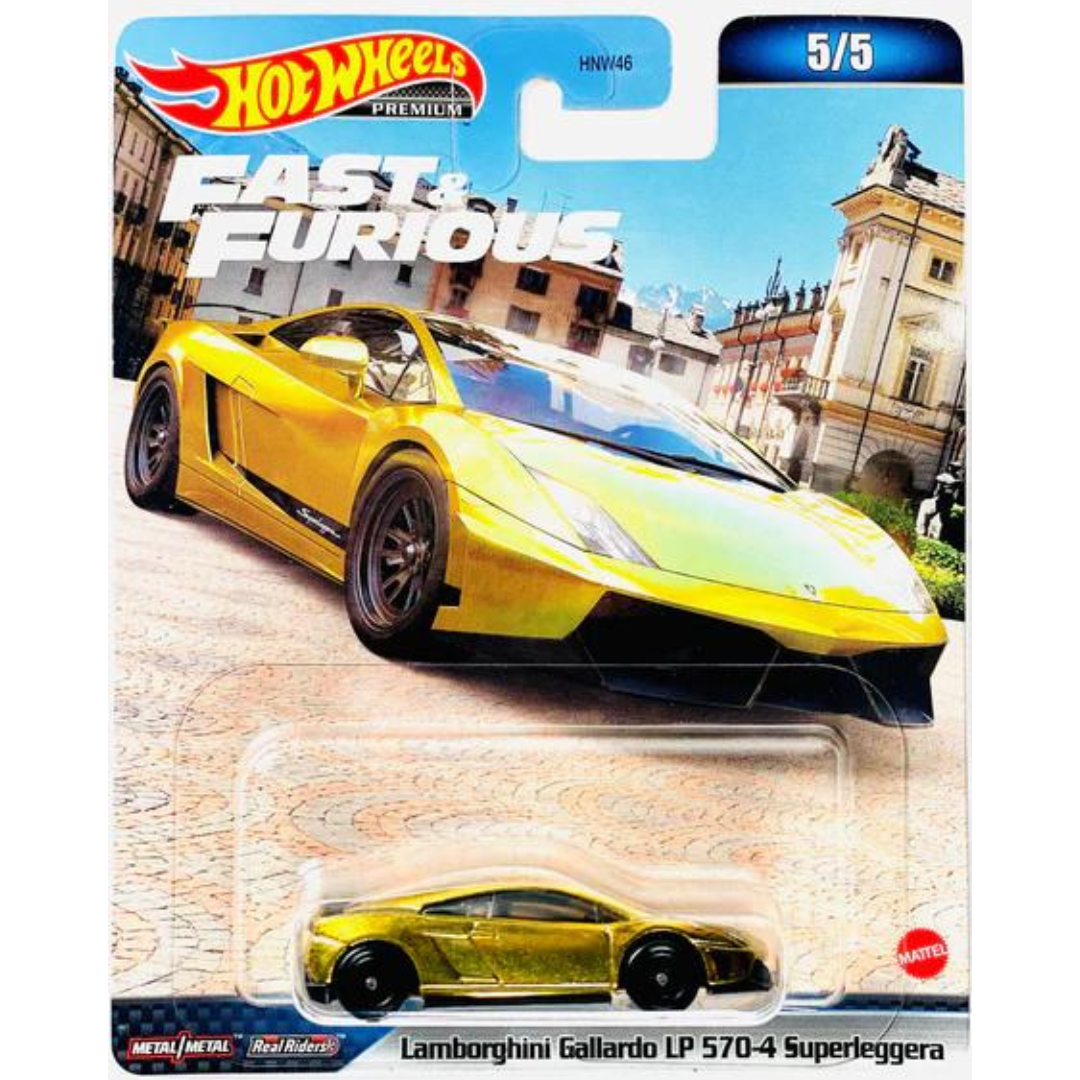 Hot Wheels Premium Lamborghini Gallardo LP500 Fast and Furious