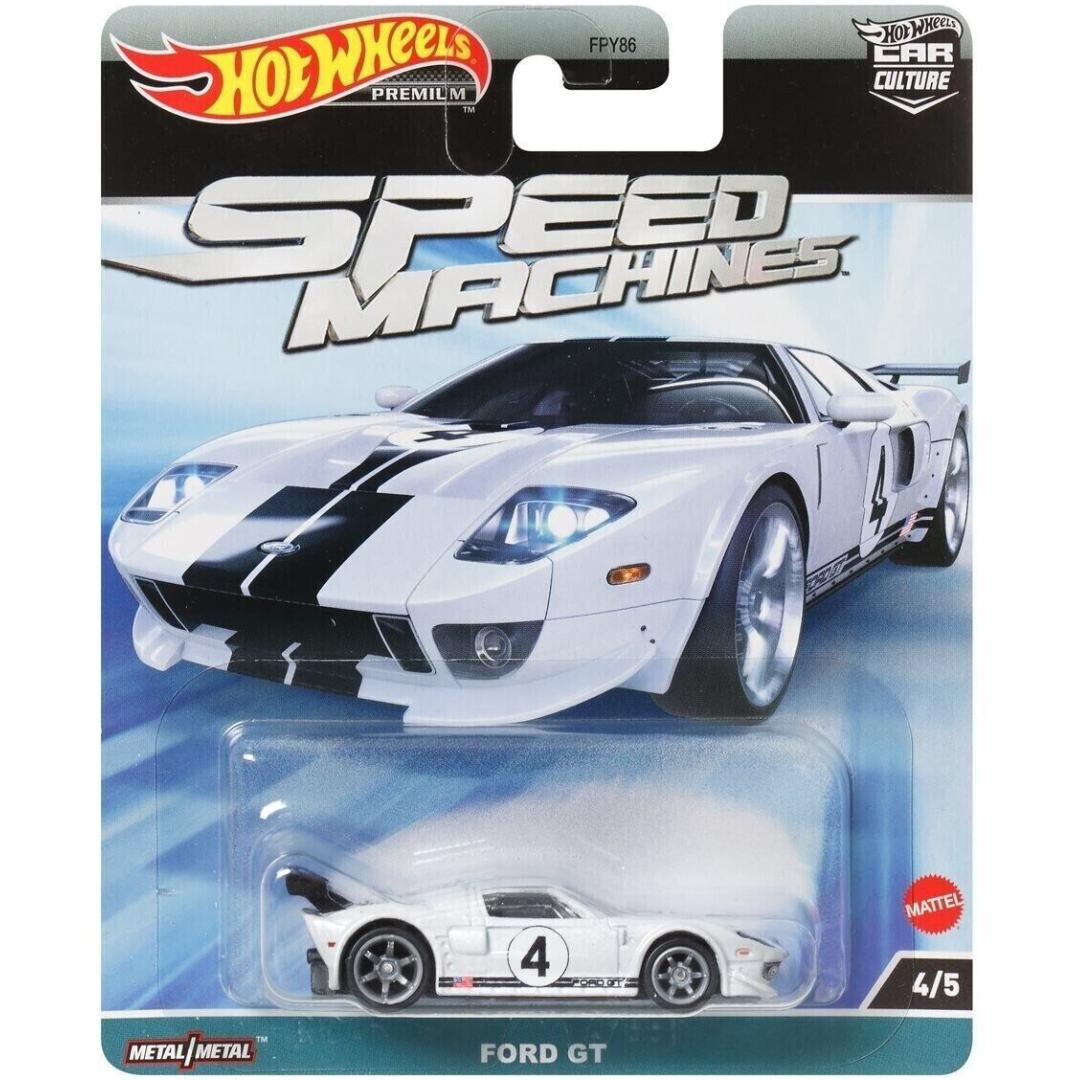 Hot Wheels Premium Speed Machines Ford GT Car culture HKC46