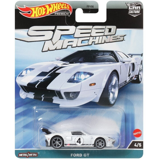 Hot Wheels Premium Speed Machines Ford GT Car culture