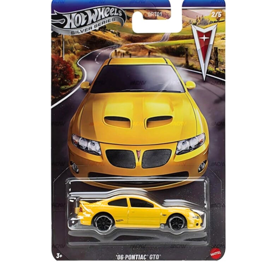 Hot Wheels Pontiac GTO del 06 Silver Series Basicos Ref 01-P