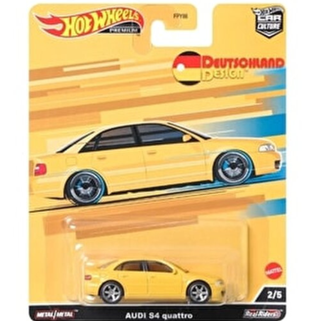 Hot Wheels Premium Audi S4 Quatrro Car culture