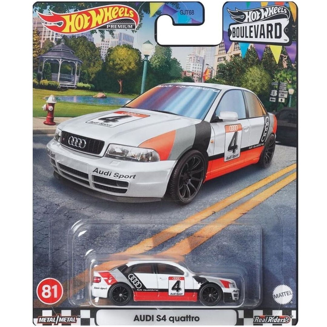 Hot Wheels Premium Audi S4 quattro Boulevard