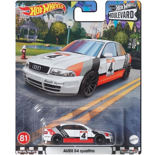 Hot Wheels Premium Audi S4 quattro Boulevard