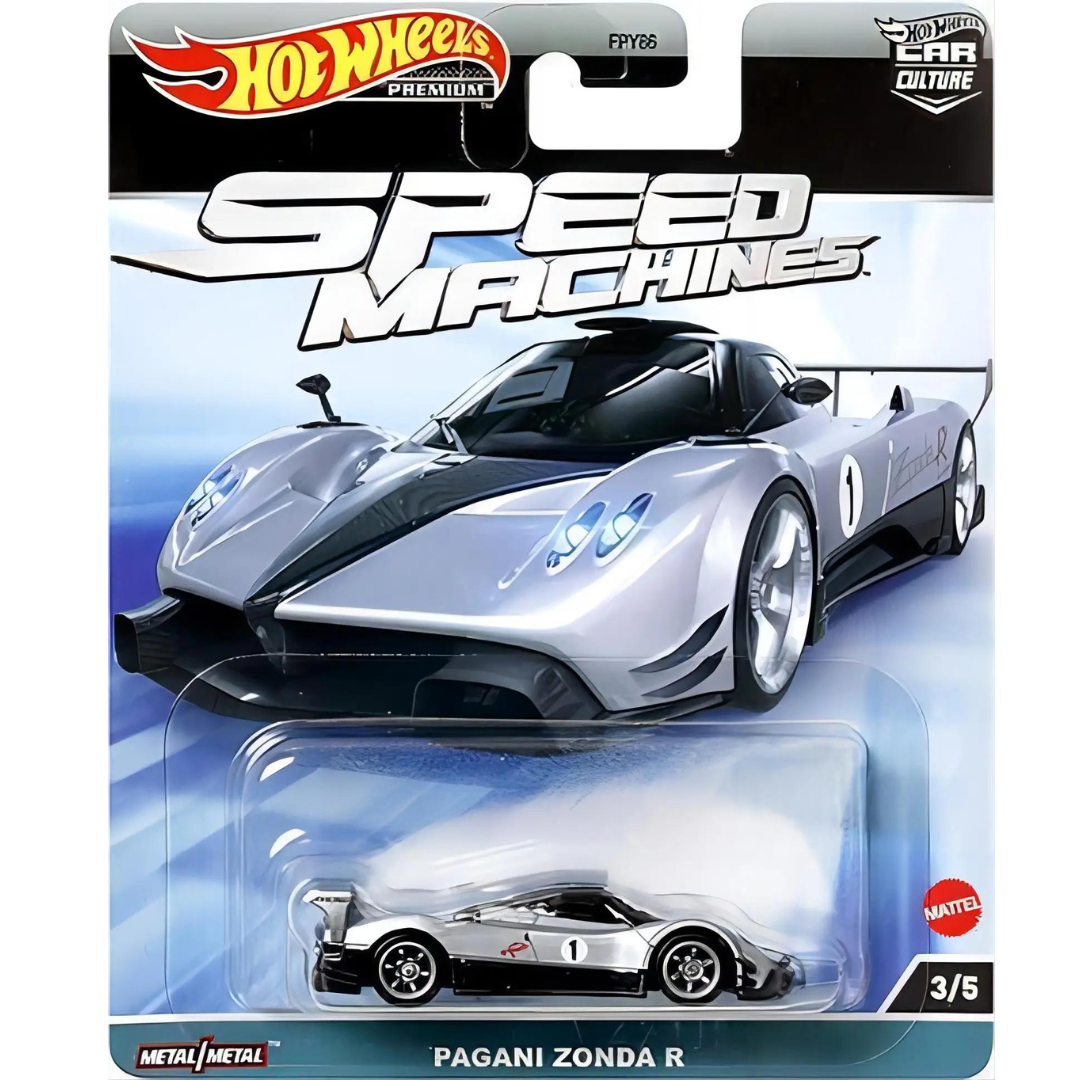 Hot Wheels Premium Speed Machines Pagani Zonda R Car culture