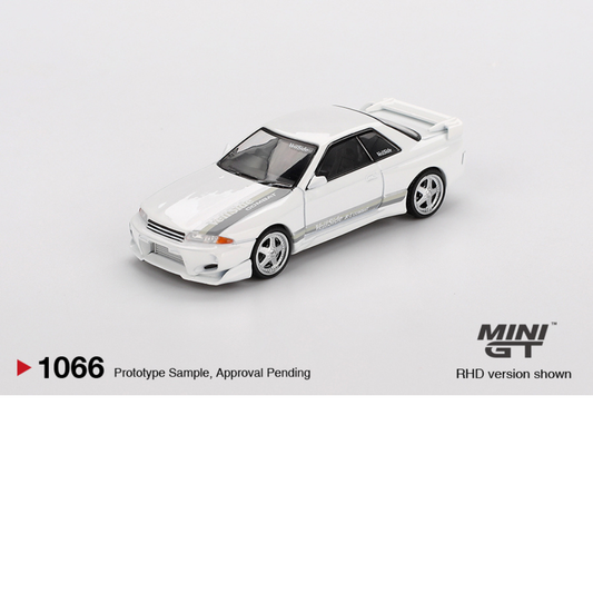 MINI GT NISSAN SKYLINE GTR R32 VEILSIDE COMBAT C-I WHITE 2011 # 1066