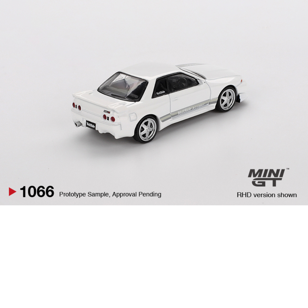MINI GT NISSAN SKYLINE GTR R32 VEILSIDE COMBAT C-I WHITE 2011 # 1066
