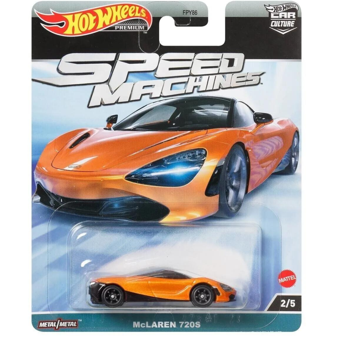 Hot Wheels Premium Speed Machines Mclaren 720 S Car culture