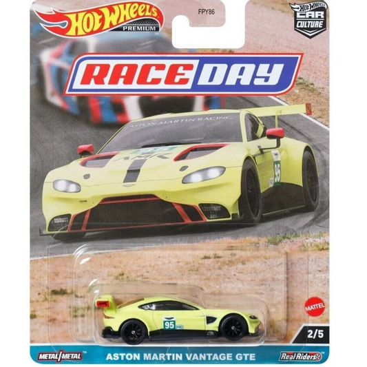 Hot Wheels Premium Car Culture Race Day Aston Martin Vantage GTE