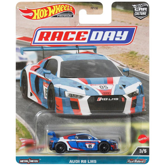 Hot Wheels Premium Car Culture Race Day Audi R8 LMS