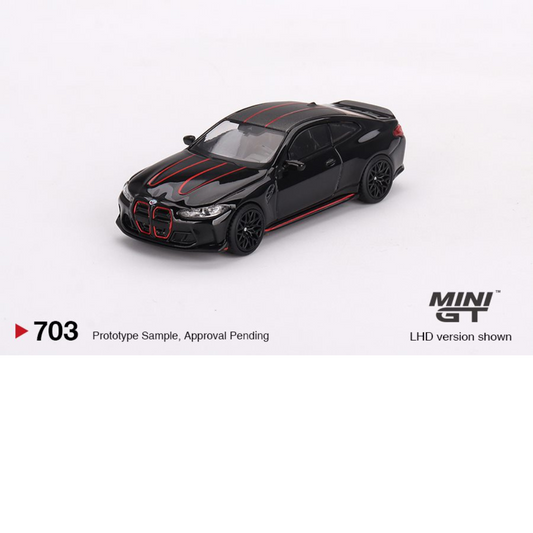 MINIGT 1:64 BMW M4 CSL BLACK SAPPHIRE 2023