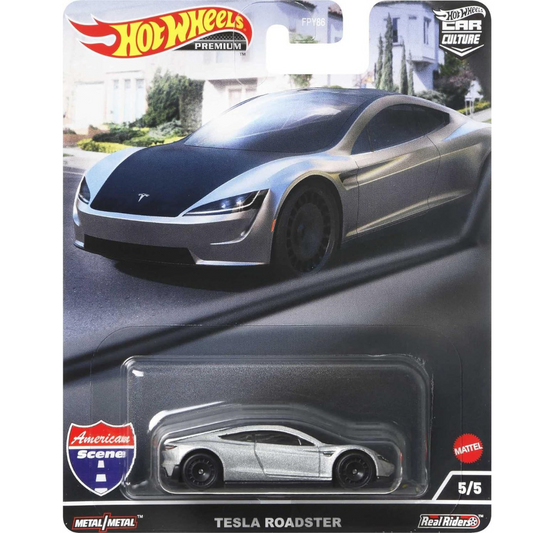 Hot Wheels Premium Tesla Roadster