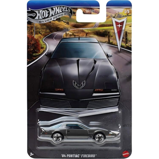Hot Wheels Pontiac Firebird del 84 Silver Series Basicos Ref 01-P