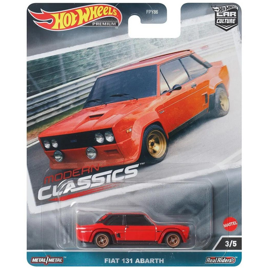 Hot Wheels Premium Fiat 131 Abarth Modern Classics Car culture