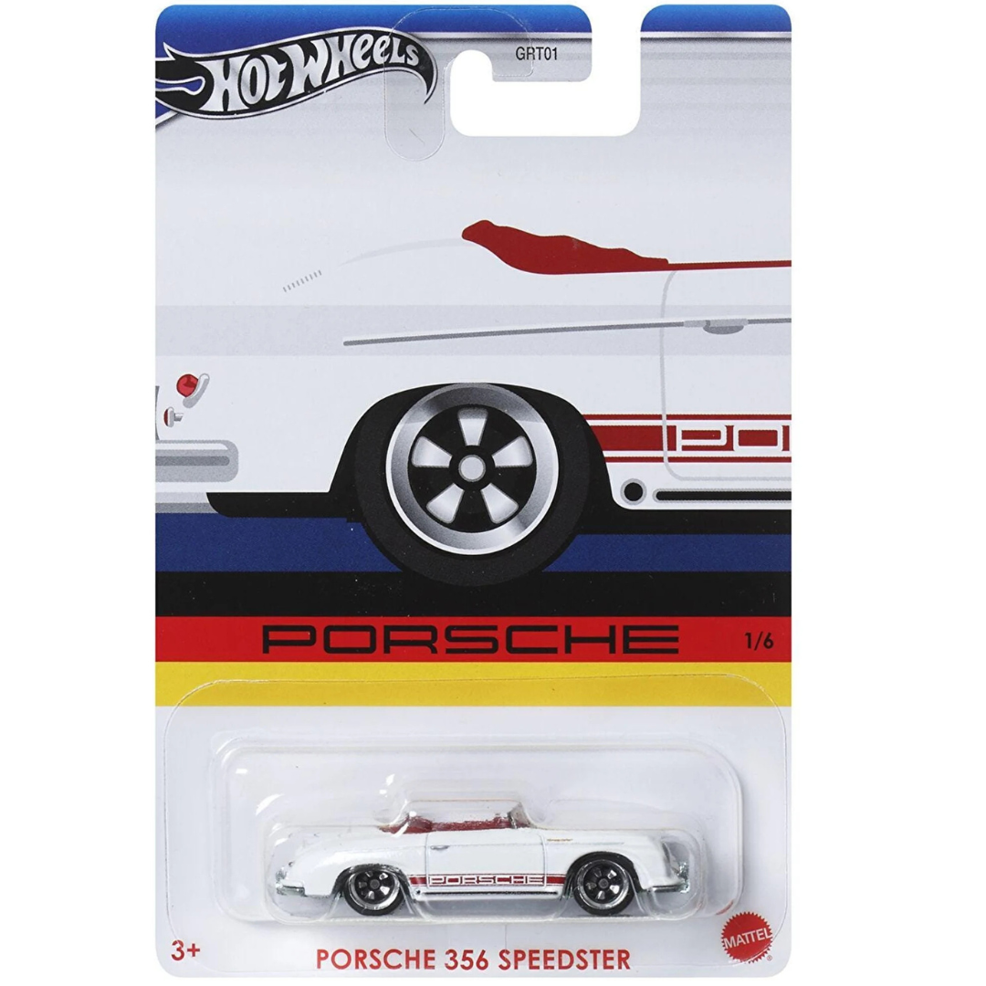 Hot Wheels Básico Serie Silver Porsche 356 Speedster