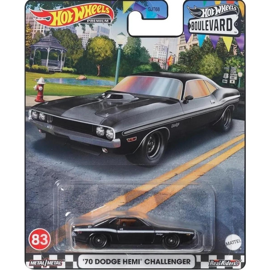 Hot Wheels Premium ´70 Dodge HEMI Challenger Boulevard #83