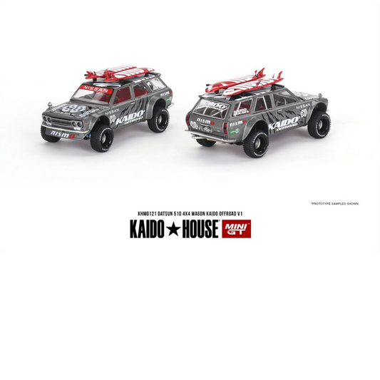 KAIDO HOUSE 1:64 DATSUN 510 WAGON KAIDO OFFROAD V1 1969