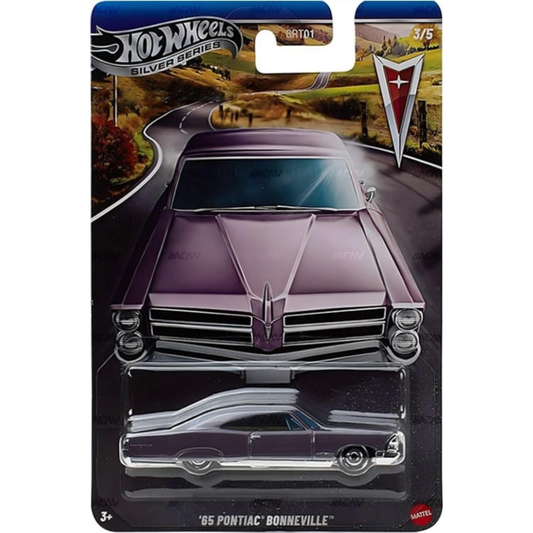 Hot Wheels Pontiac Bonneville del 65 Silver Series Basicos Ref 01-P (Copia)