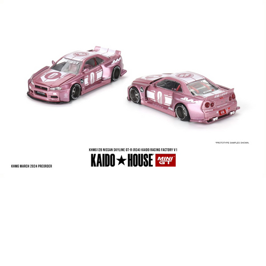 KAIDO HOUSE 1:64 NISSAN SKYLINE GT-R (R34) KAIDO RACING FACTORY V1 1999