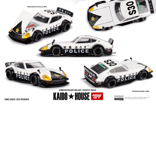 KAIDO HOUSE NISSAN FAIRLADY Z KAIDO GT POLICE 1978 # 208
