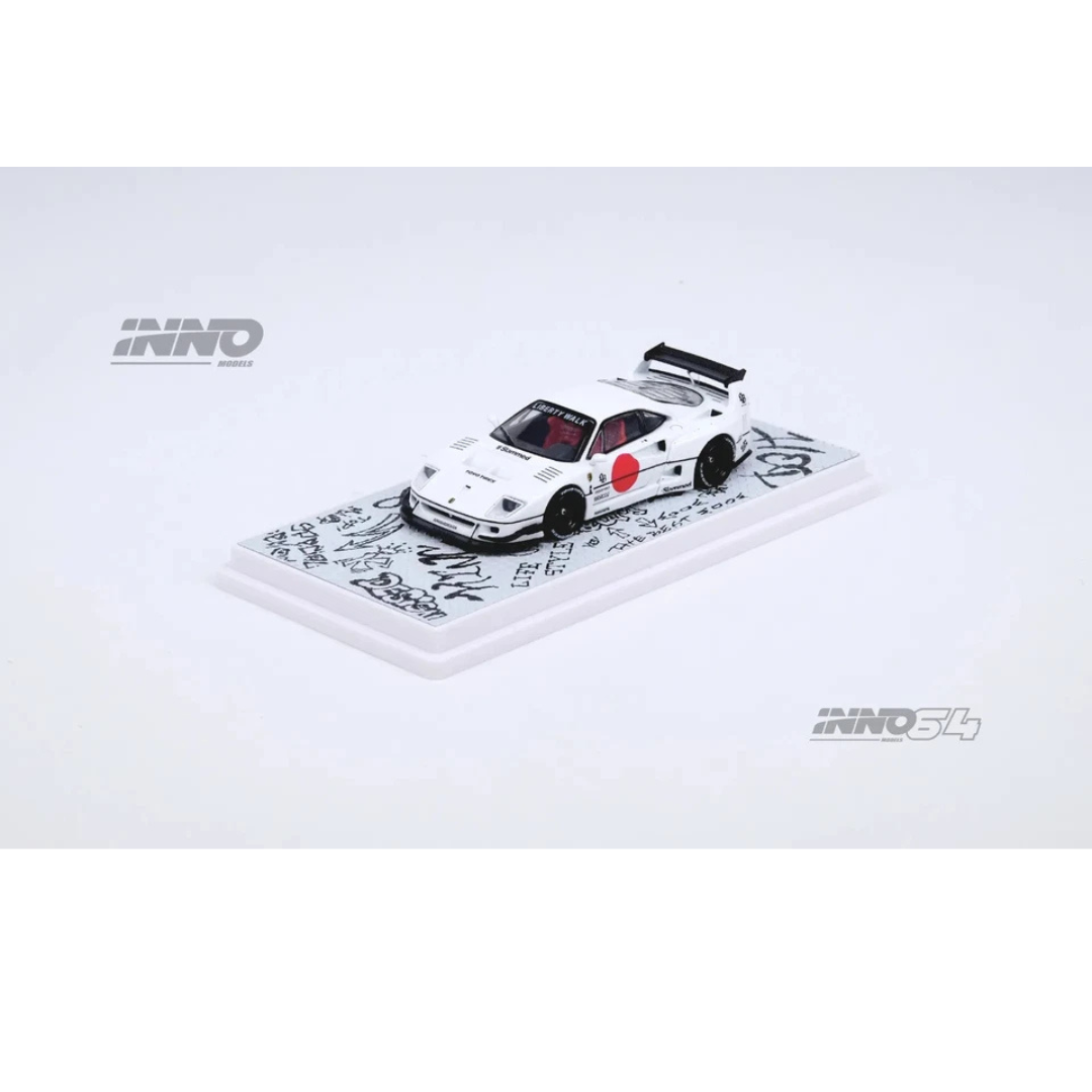 Inno64 Ferrari F40 LBWK Expo Tokyo Auto Salon 2023 Blanco