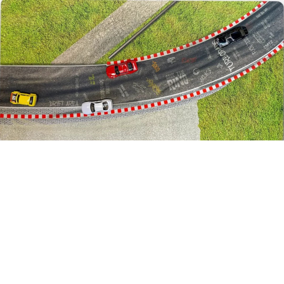 Nürburgring 1/64 TurboPad 70x35cm Mat Mouse Pad Alfombrilla Raton / Diorama Fotos