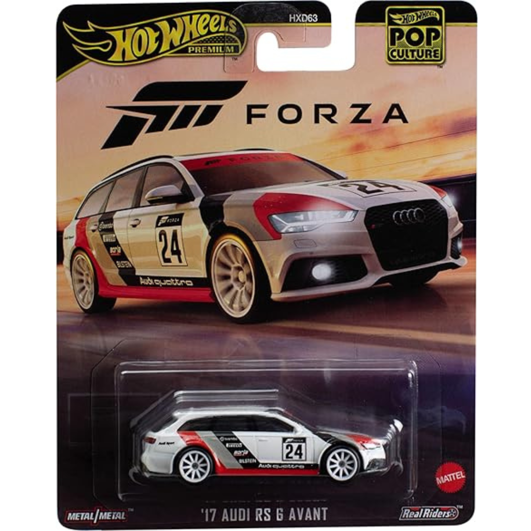 Hot Wheels Premium 2017 Audi RS6 Avant FORZA