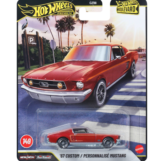 Hot Wheels Premium Boulevard '67 Mustang Custom # 149