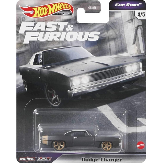 Hot Wheels Premium Dodge Charger Fast Stars GRL71