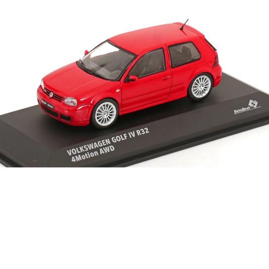 Solido 1/43 2003 Volkswagen Golf IV R32 Rojo
