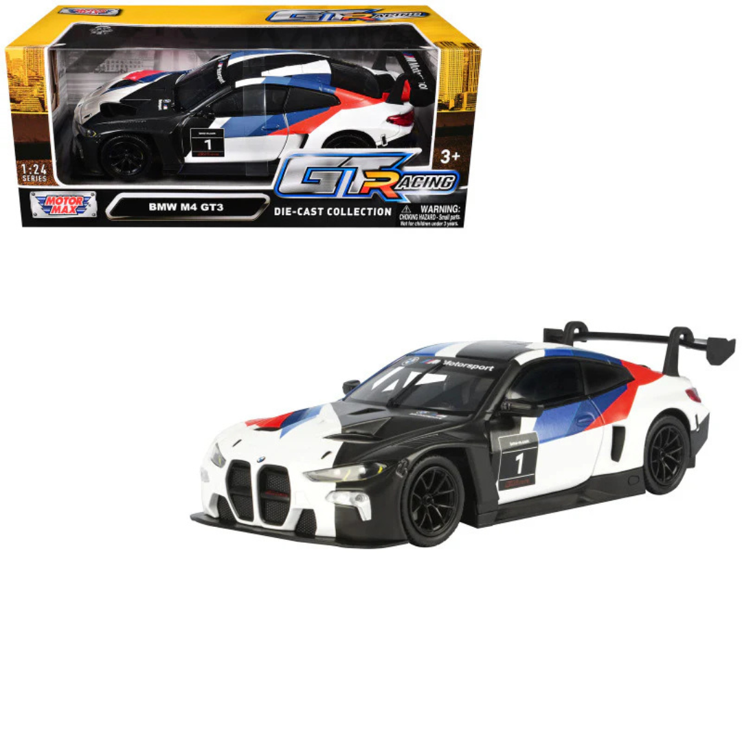 1/24 Motormax  BMW M4 GT3 #1 GT Racing - 73912