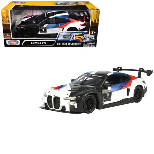 1/24 Motormax  BMW M4 GT3 #1 GT Racing - 73912