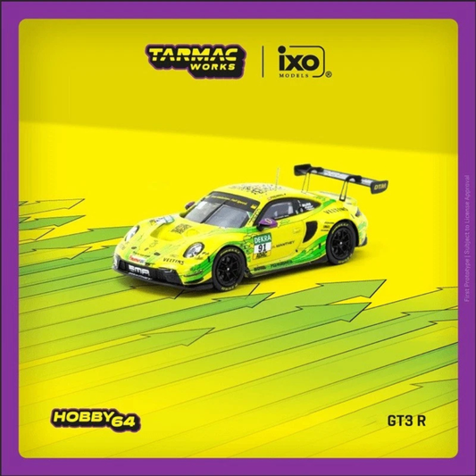 Tarmac Works 1.64 Porsche 911 GT3 R - Campeón del DTM 2023 Thomas Preining