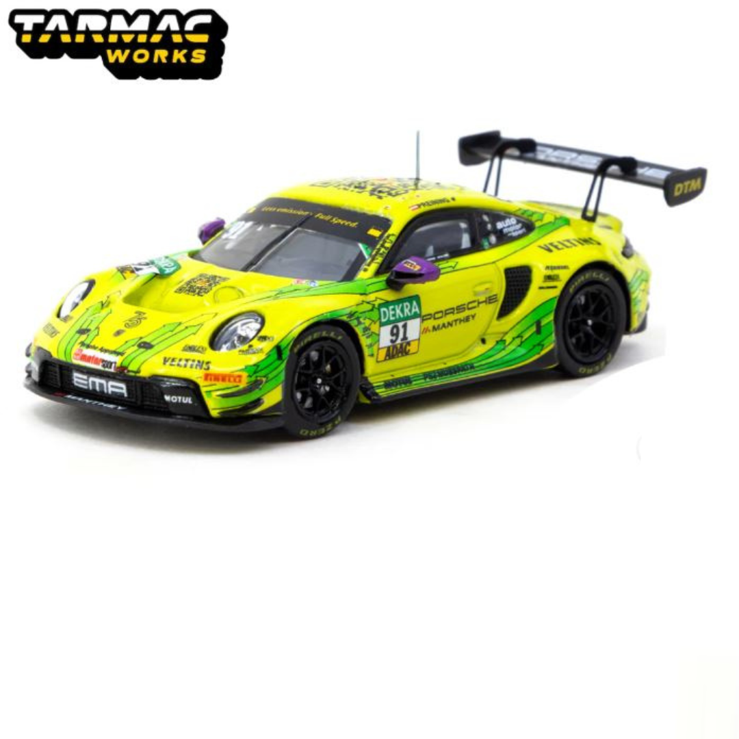 Tarmac Works 1.64 Porsche 911 GT3 R - Campeón del DTM 2023 Thomas Preining