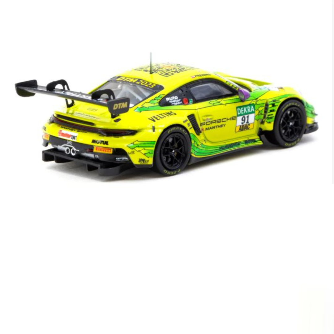 Tarmac Works 1.64 Porsche 911 GT3 R - Campeón del DTM 2023 Thomas Preining