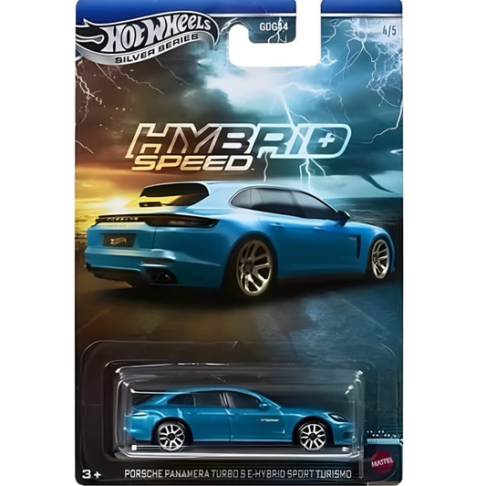 Hot Wheels Silver Series Básico Hybrid Porsche Panamera Turbo S E-Hybrid Sport Turismo