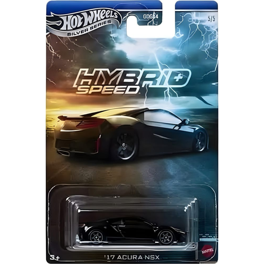 Hot Wheels Silver Series Básico Hybrid '17 Acura NSX