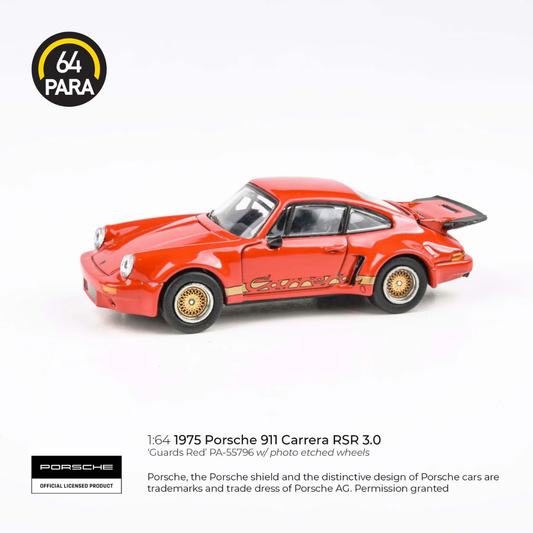 Para64 Porsche 911 Carerra RSR 3.0 Guards red LHD 1.64