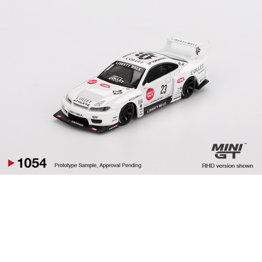 MINI GT NISSAN SILVIA S15 LB-SUPER SILHOUETTE ATHLETE 2024 # 1054