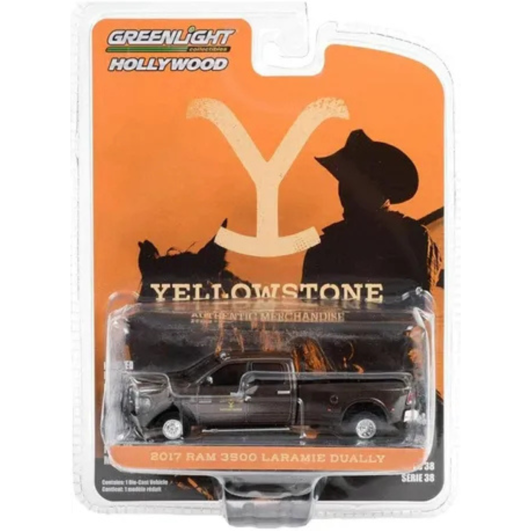Greenlight 2017 Ram Laramie Dually Pickup Yellowstone 1/64
