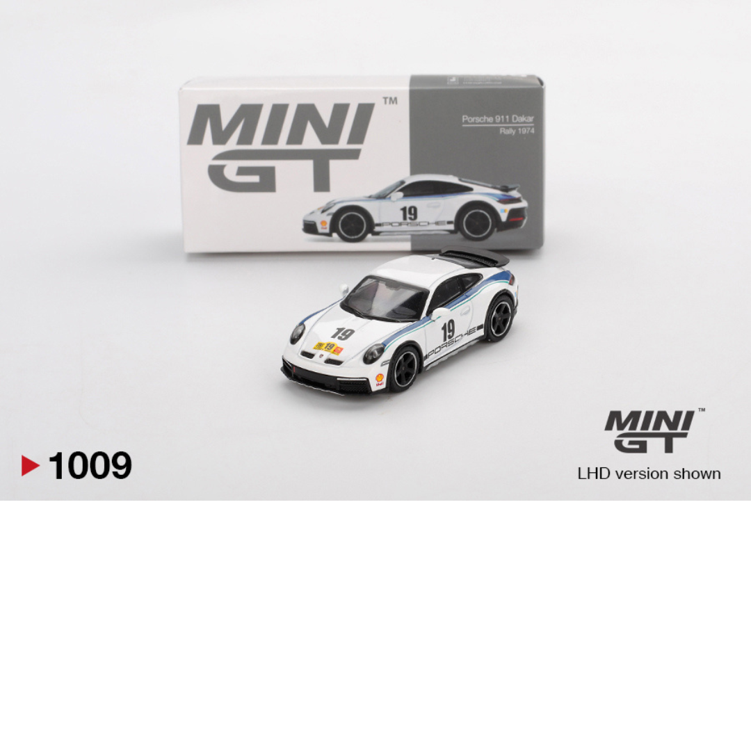 MINI GT PORSCHE 911 (992) DAKAR RALLYE DESIGN PACKAGE 74 2024 # 1009