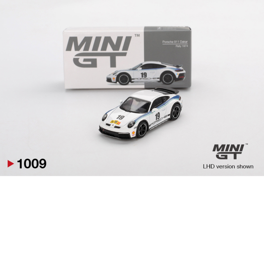 MINI GT PORSCHE 911 (992) DAKAR RALLYE DESIGN PACKAGE 74 2024 # 1009