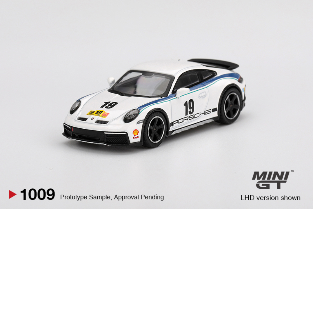 MINI GT PORSCHE 911 (992) DAKAR RALLYE DESIGN PACKAGE 74 2024 # 1009
