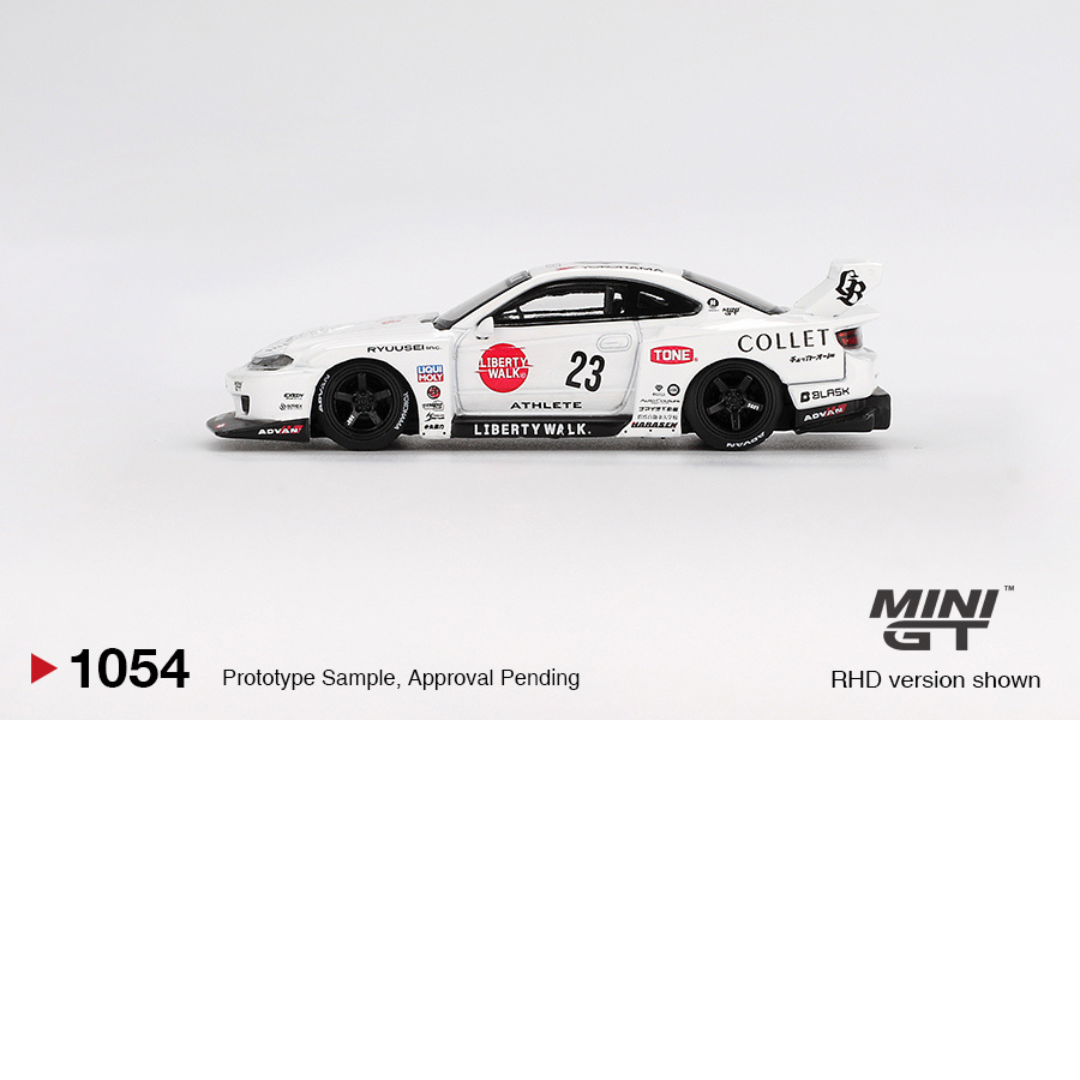 MINI GT NISSAN SILVIA S15 LB-SUPER SILHOUETTE ATHLETE 2024 # 1054