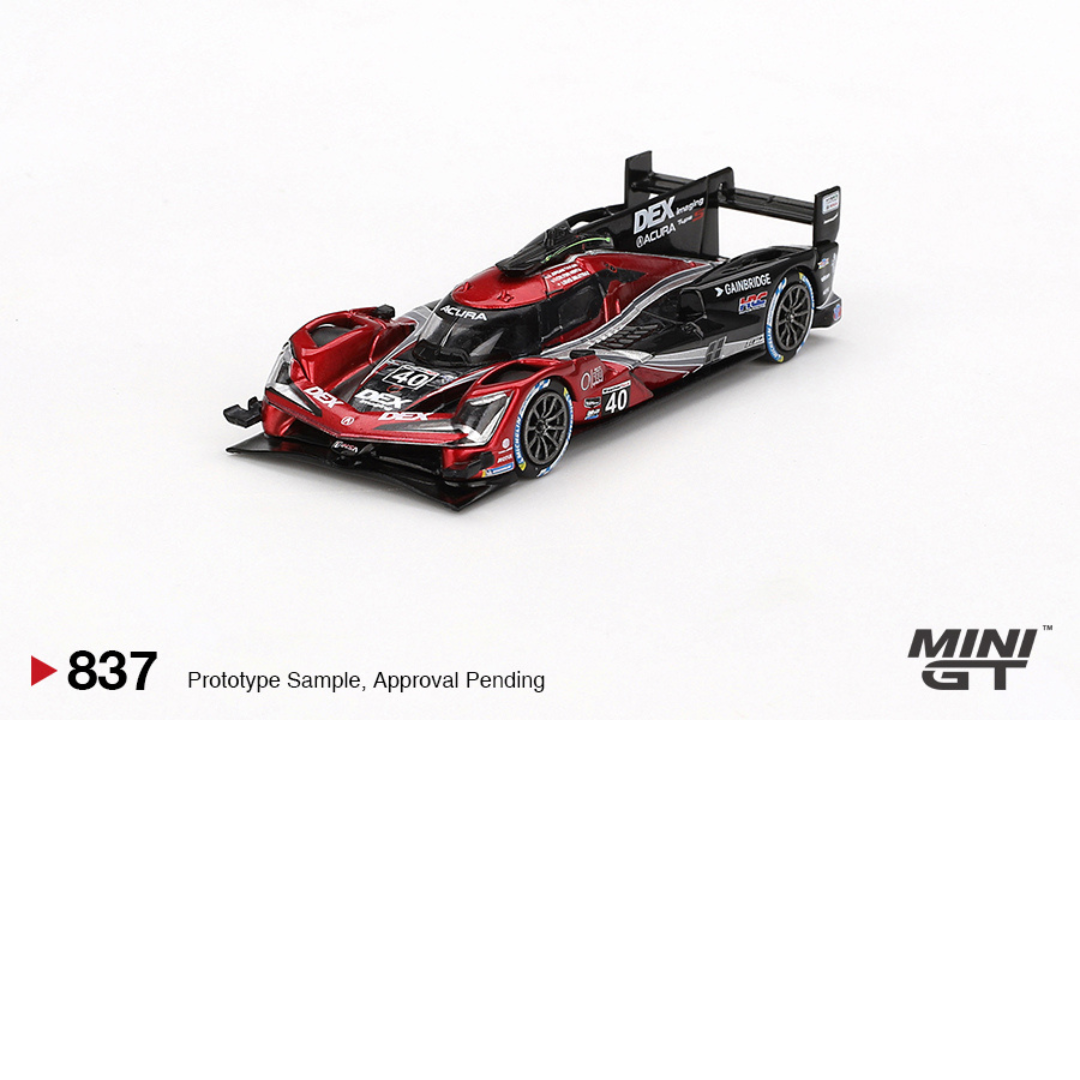 MINI GT ACURA ARX 06 GPT #40 WAYNE TAYLOR RACING SEBRING 12HRS WINNER 2024 #837