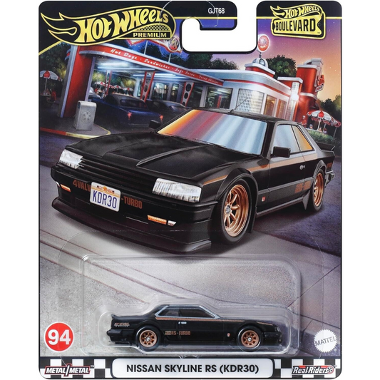 Hot Wheels Premium Nissan Skyline RS (KDR30) r30 Boulevard #94