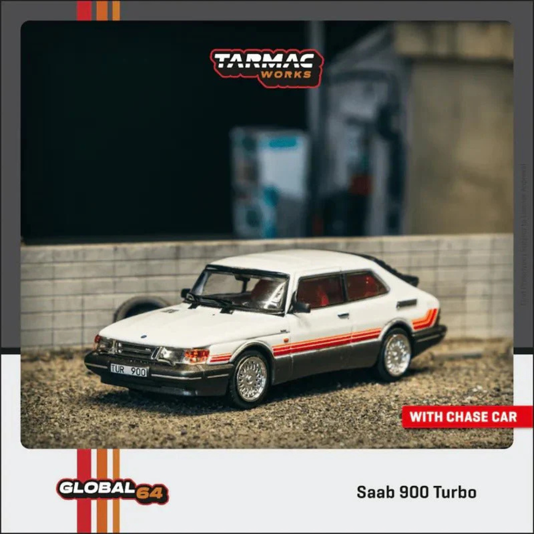 Tarmac Works 1.64 Saab 900 Turbo White