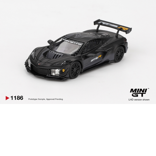 MINI GT CHEVROLET CORVETTE Z06 GT3 R ROAD AMERICA TEST CAR 2025 # 1186