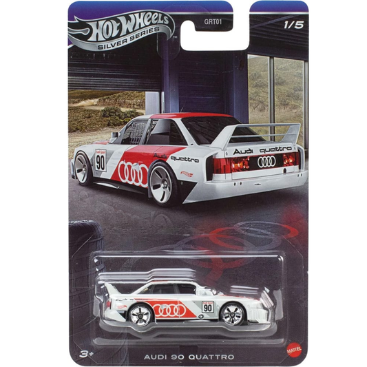 Hot Wheels Silver Series Básico Audi 90 quattro