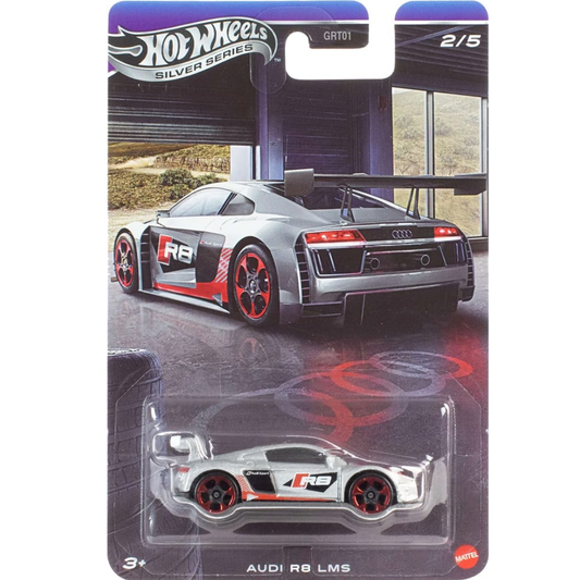 Hot Wheels Silver Series Básico Audi R8 LMS